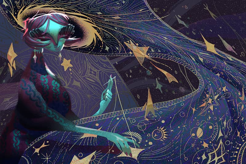 Illustration project by Darius Serebrova