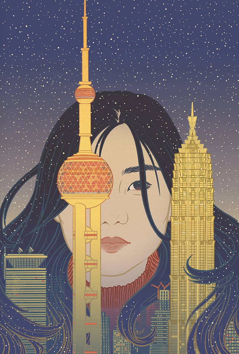 Illustration project by Maria Kim