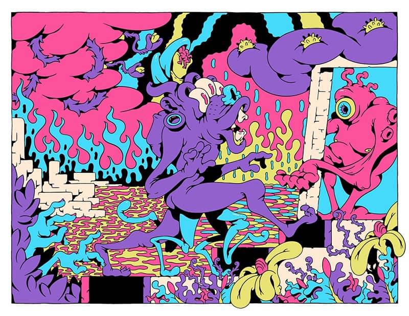 Illustration project by Tiffany Chin