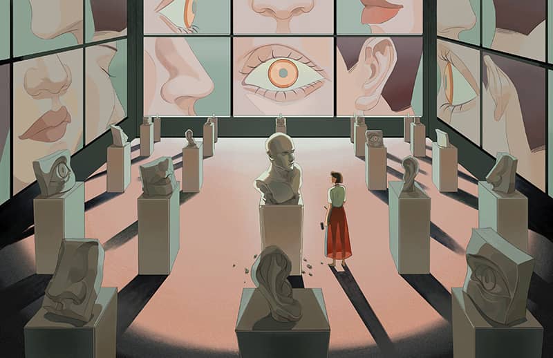 Illustration project by Jiawen Chen