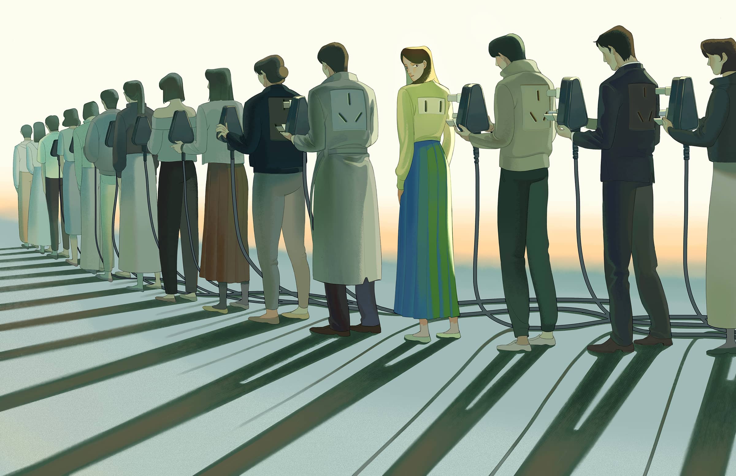 Illustration project by Jiawen Chen