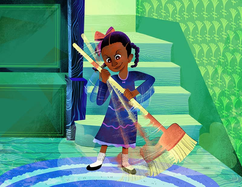 Illustration project by Dominique Ramsey