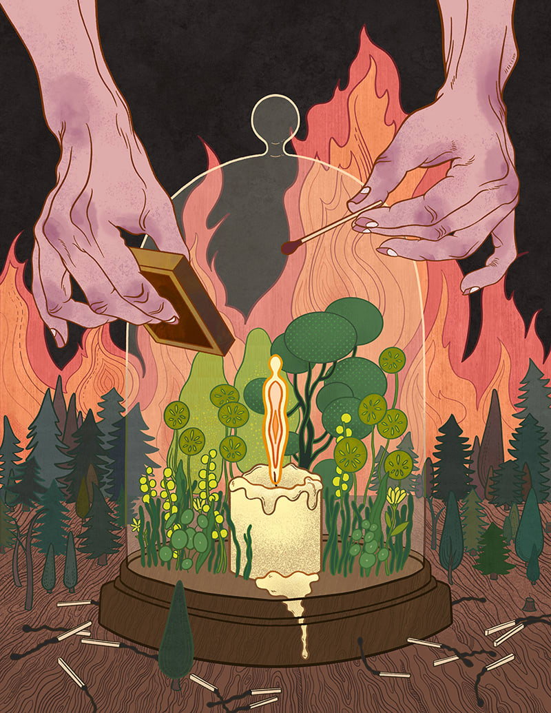 Illustration project by Yang Peng