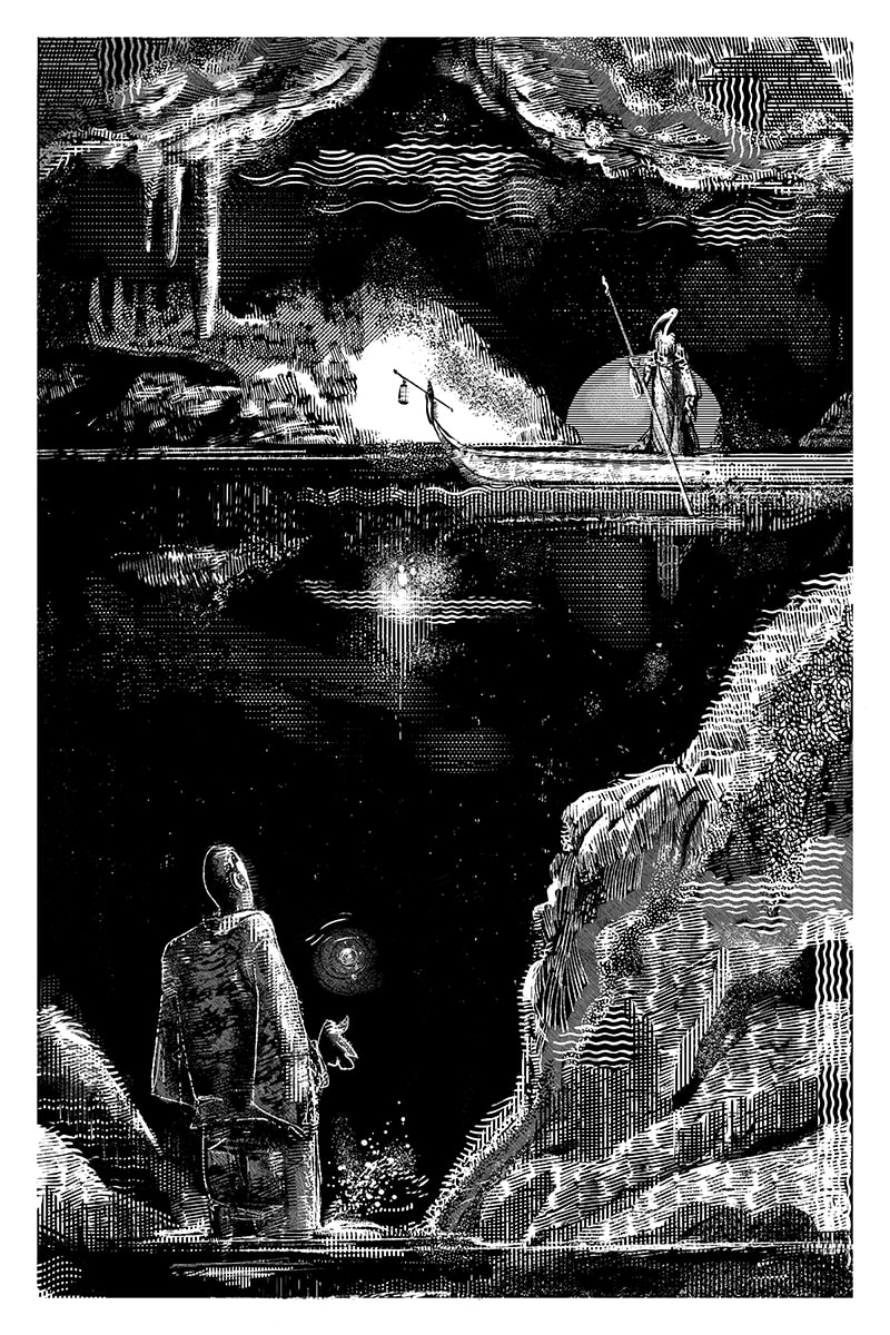 Illustration project by David Terrill