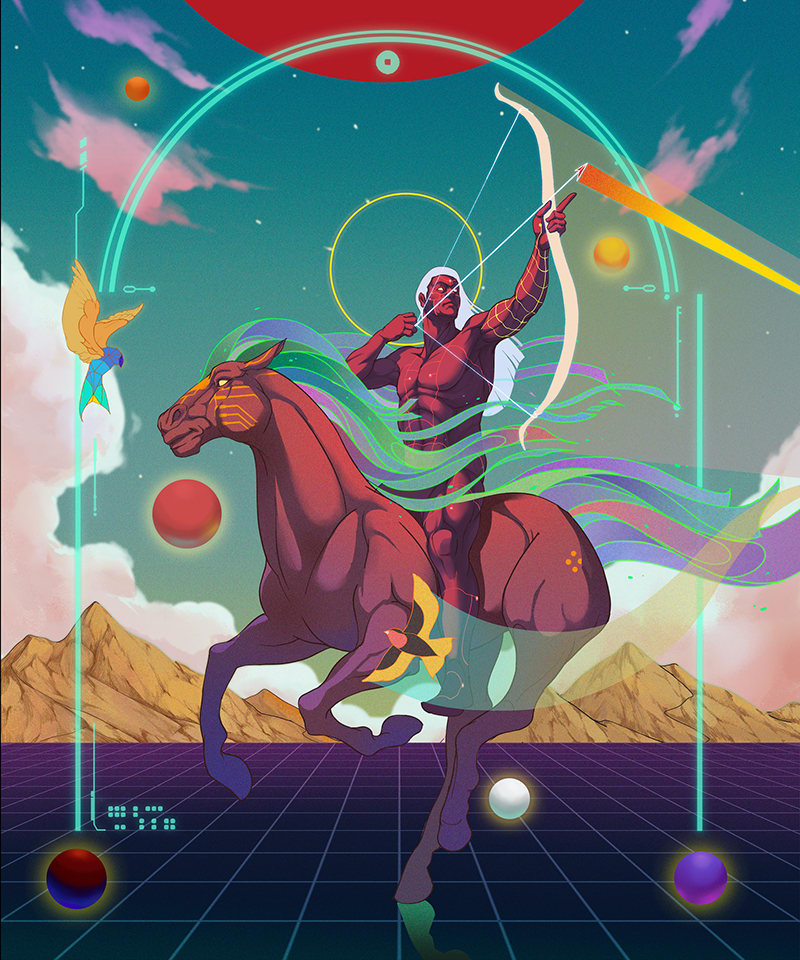 Illustration project by Jinke Wang