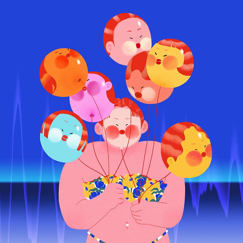 Illustration project by Yanting Du