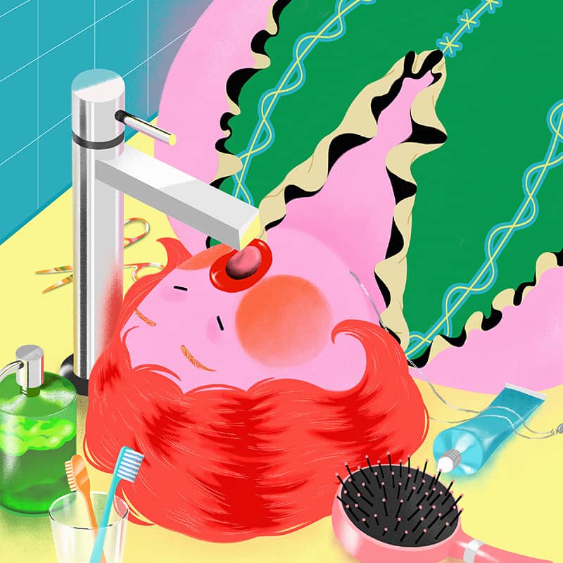 Illustration project by Yanting Du