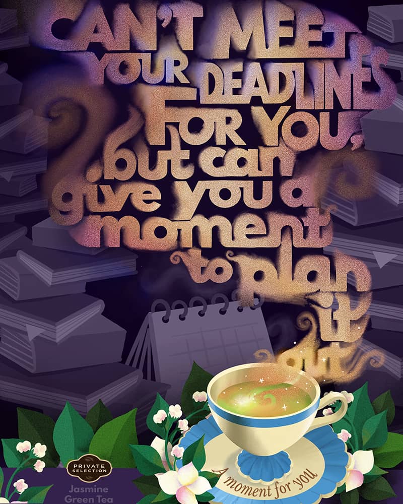 Advertising project by Anushua Sinha