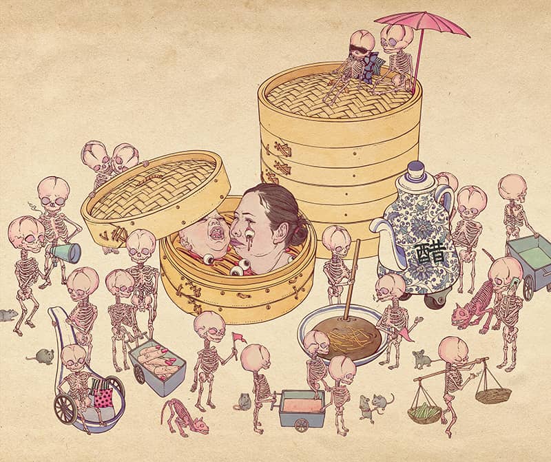 Illustration project by Zhiyu You