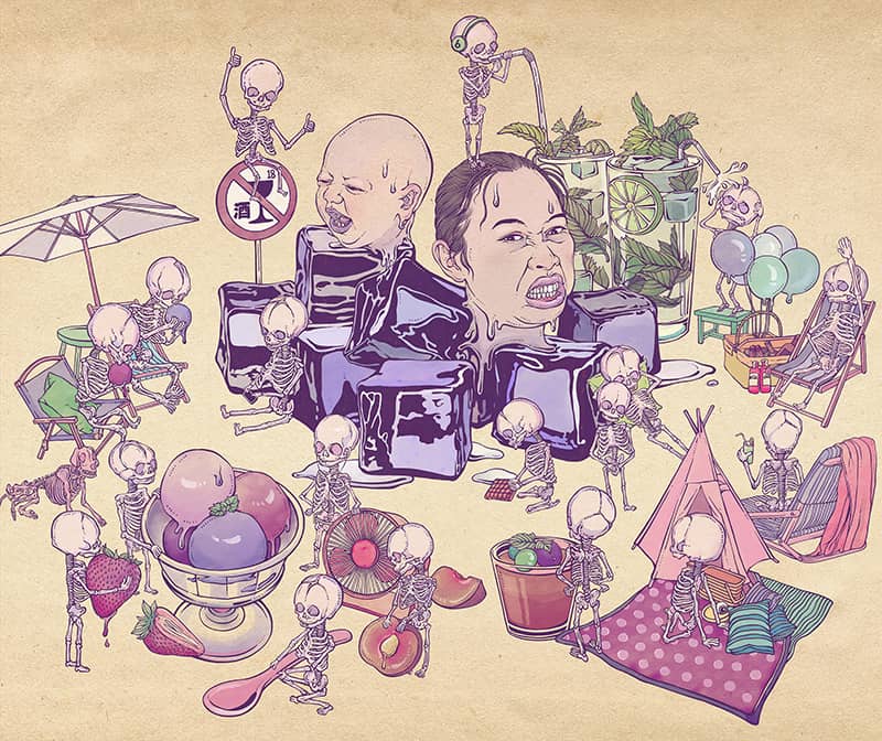 Illustration project by Zhiyu You