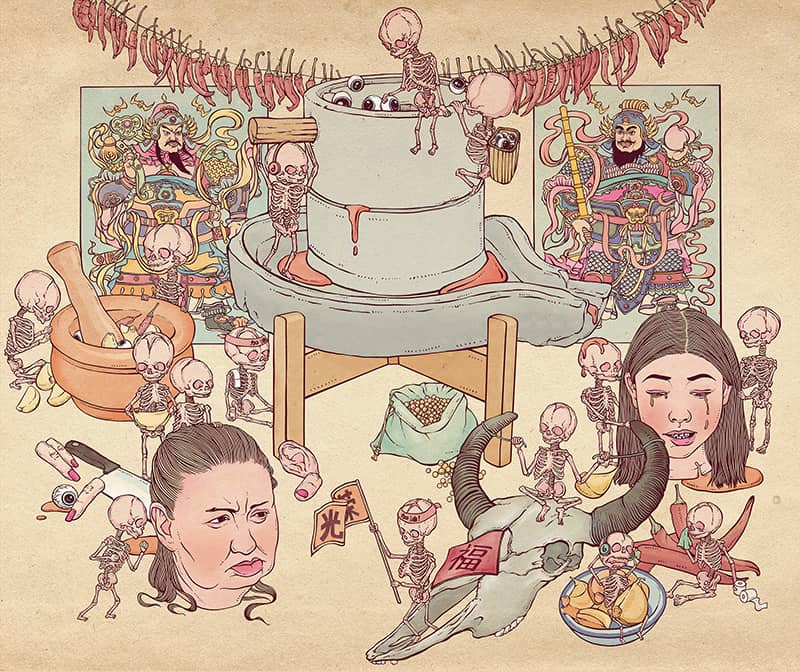 Illustration project by Zhiyu You