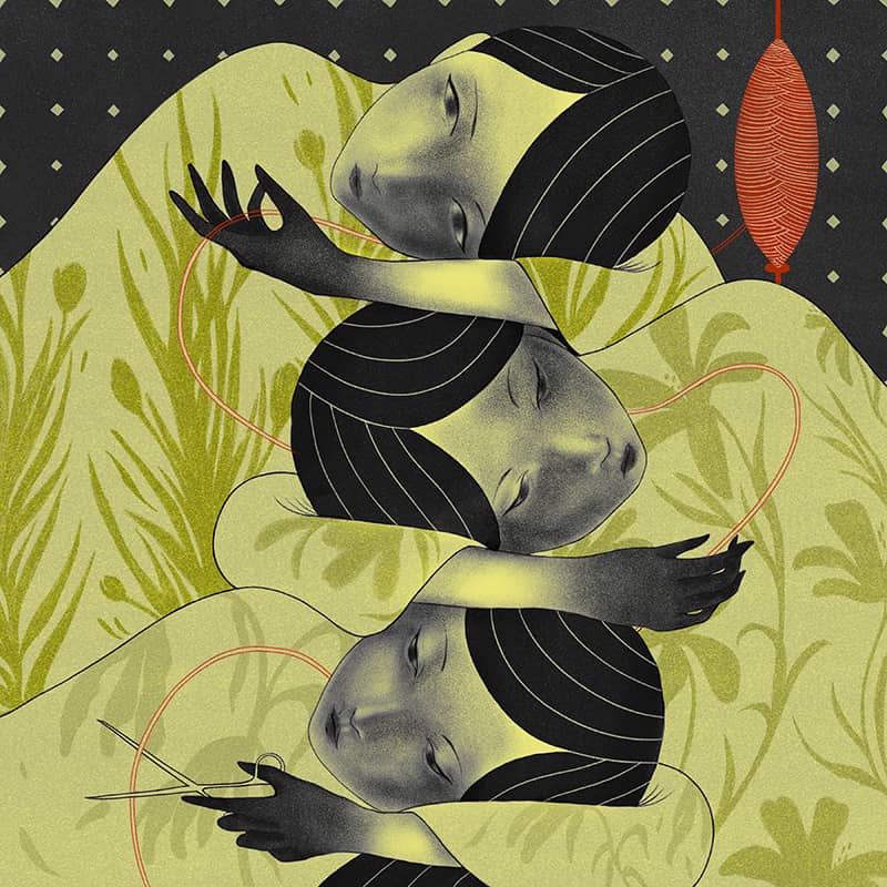 Illustration project by Tiffany Wei