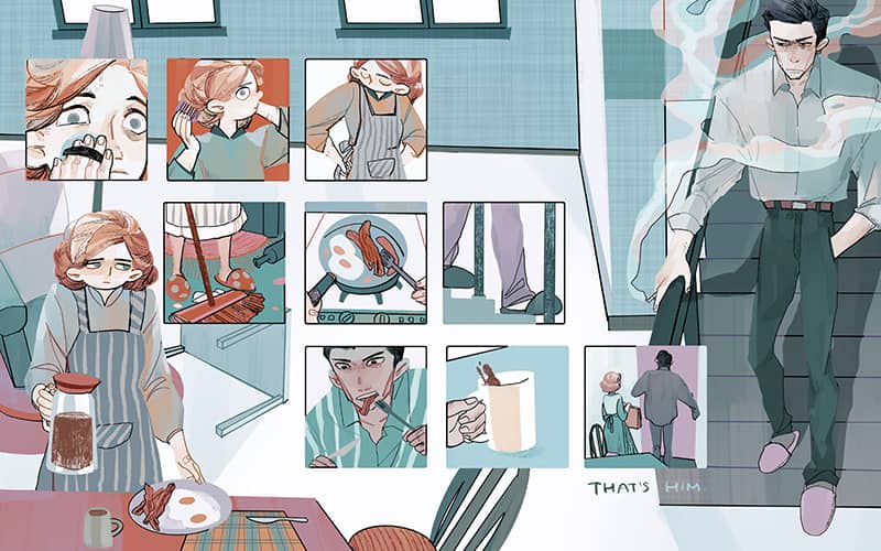 Illustration project by Junyu Lin