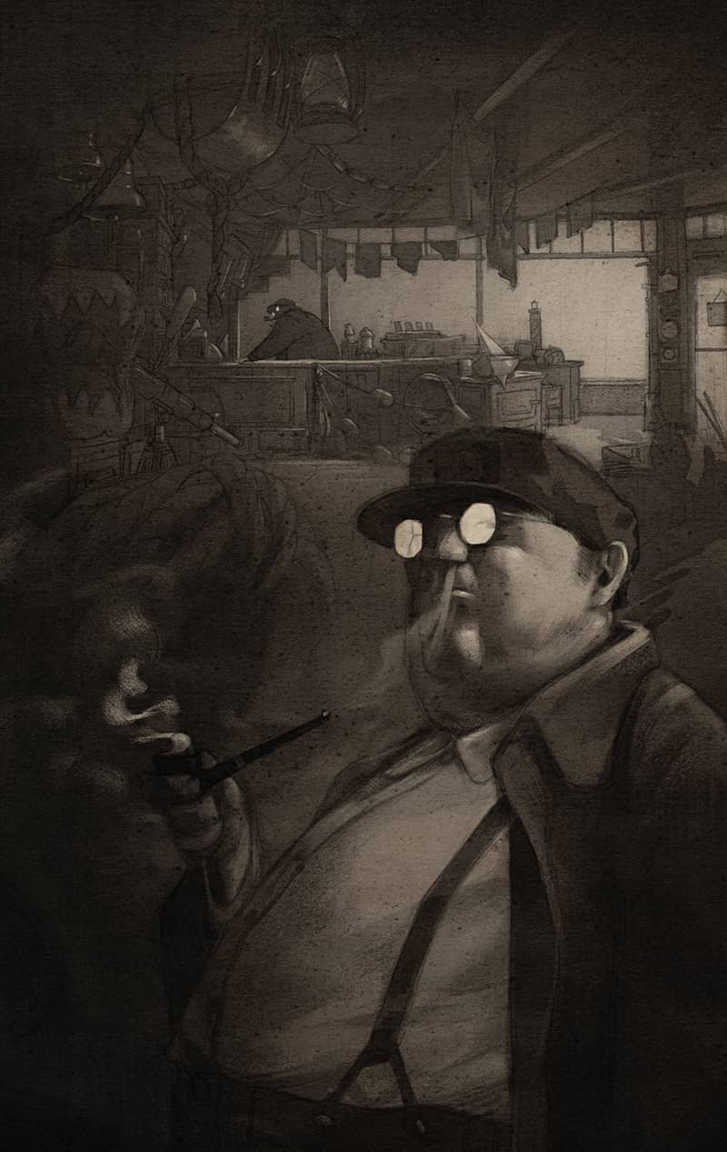 Illustration project by Matthew Cook