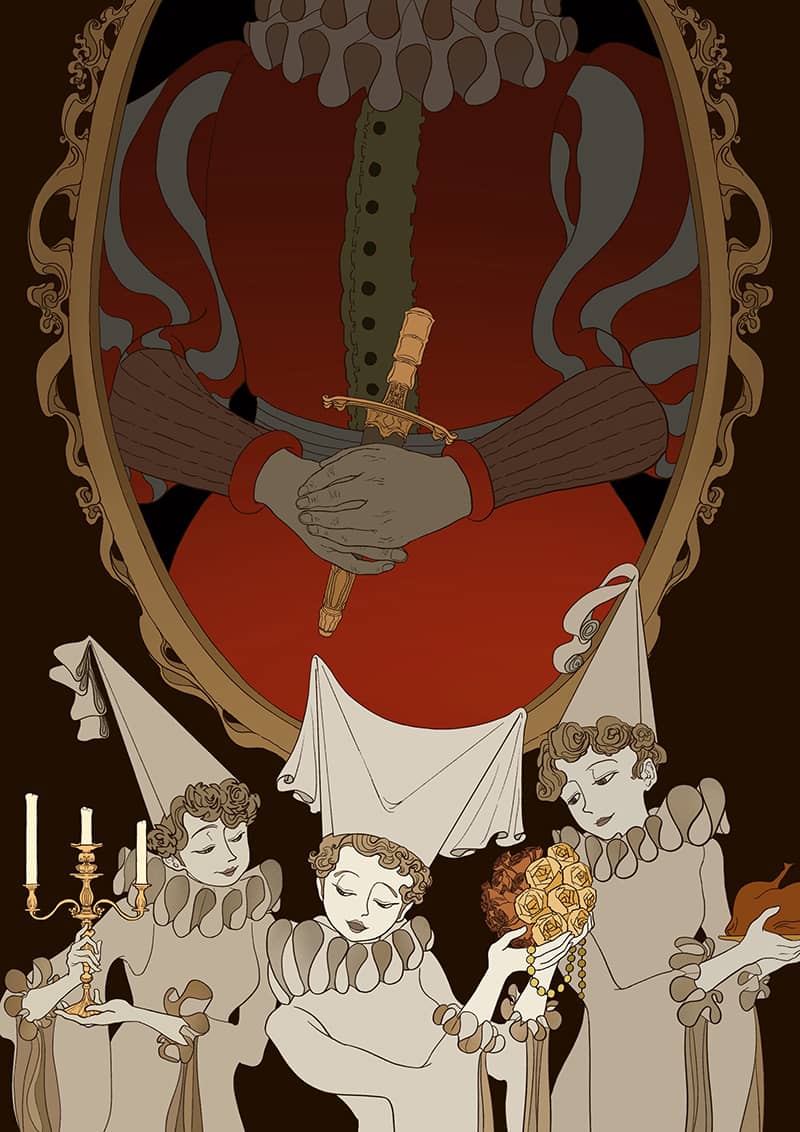 Illustration project by Rachel Bao