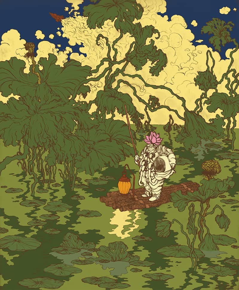 Illustration project by Scarlet Ding 