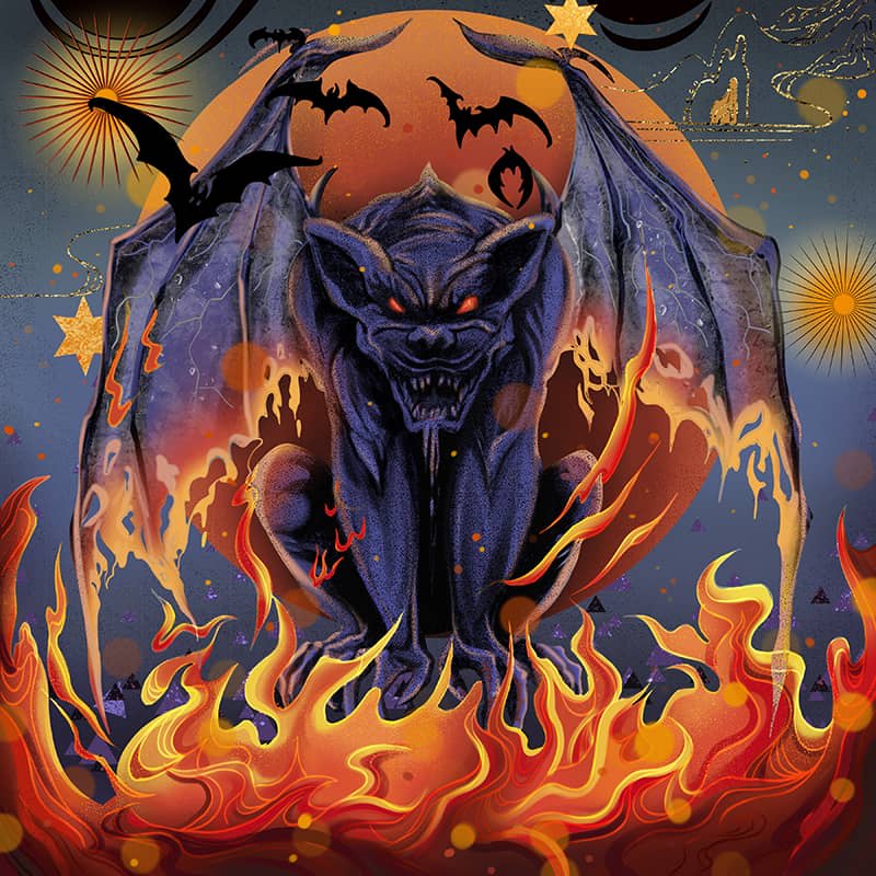 Illustration project by Yan He 