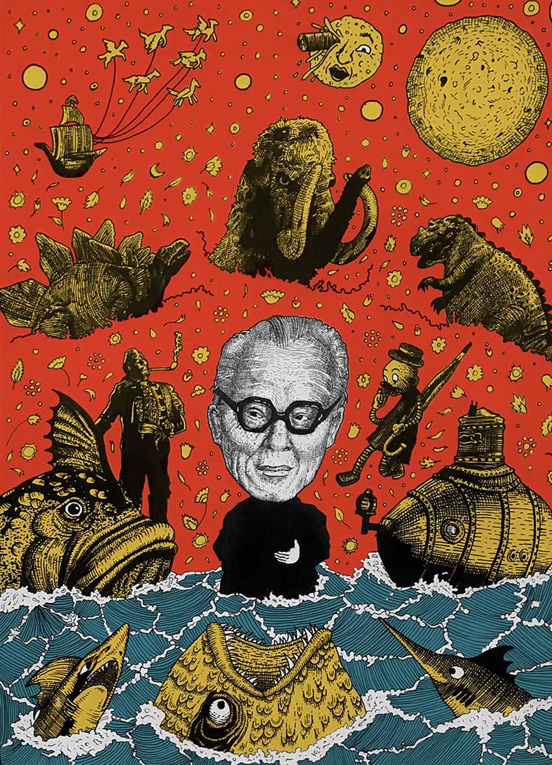 Illustration project by HM Newton 