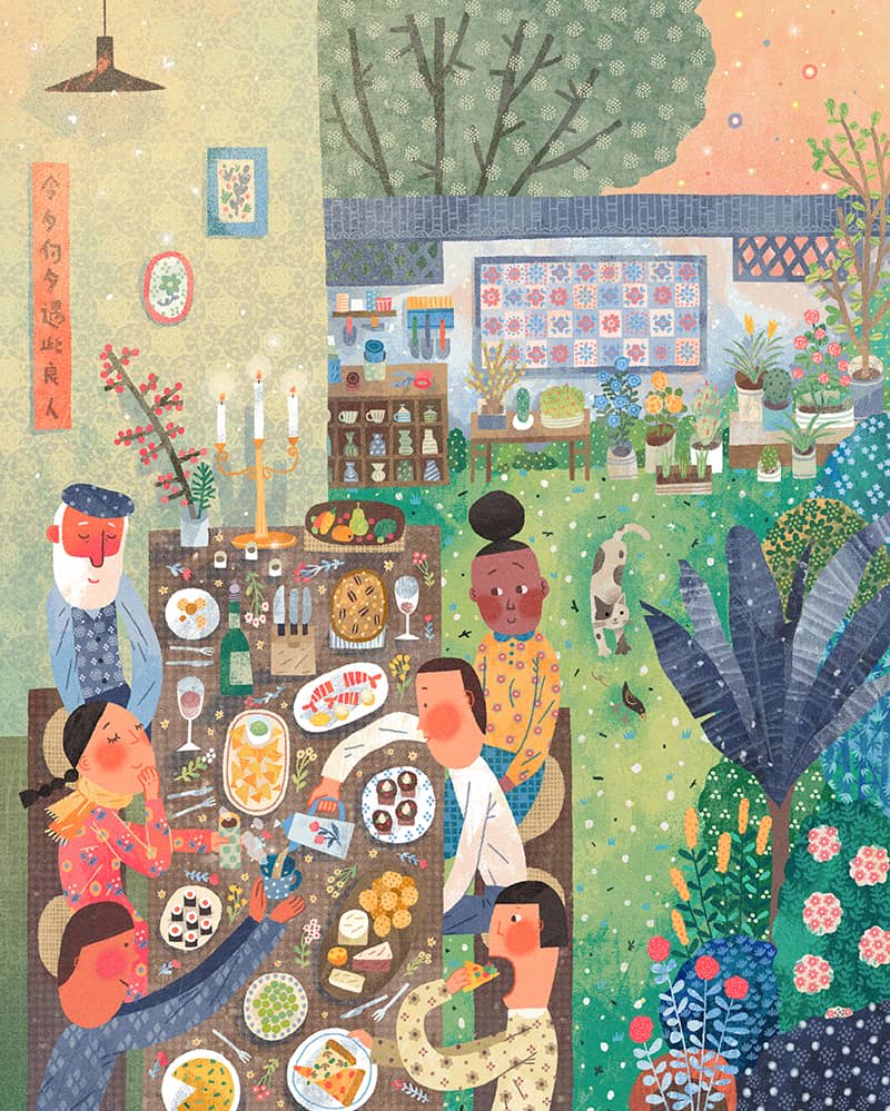 Illustration project by Cara Wang 