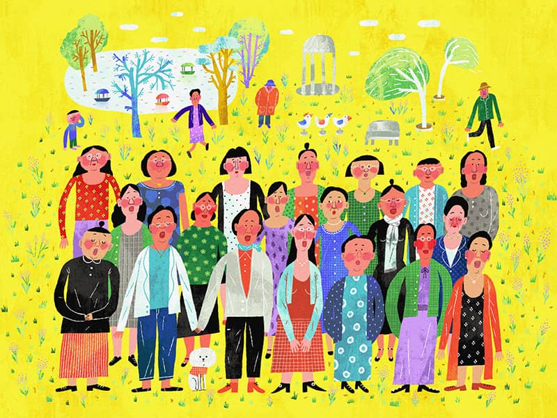 Illustration project by Cara Wang 