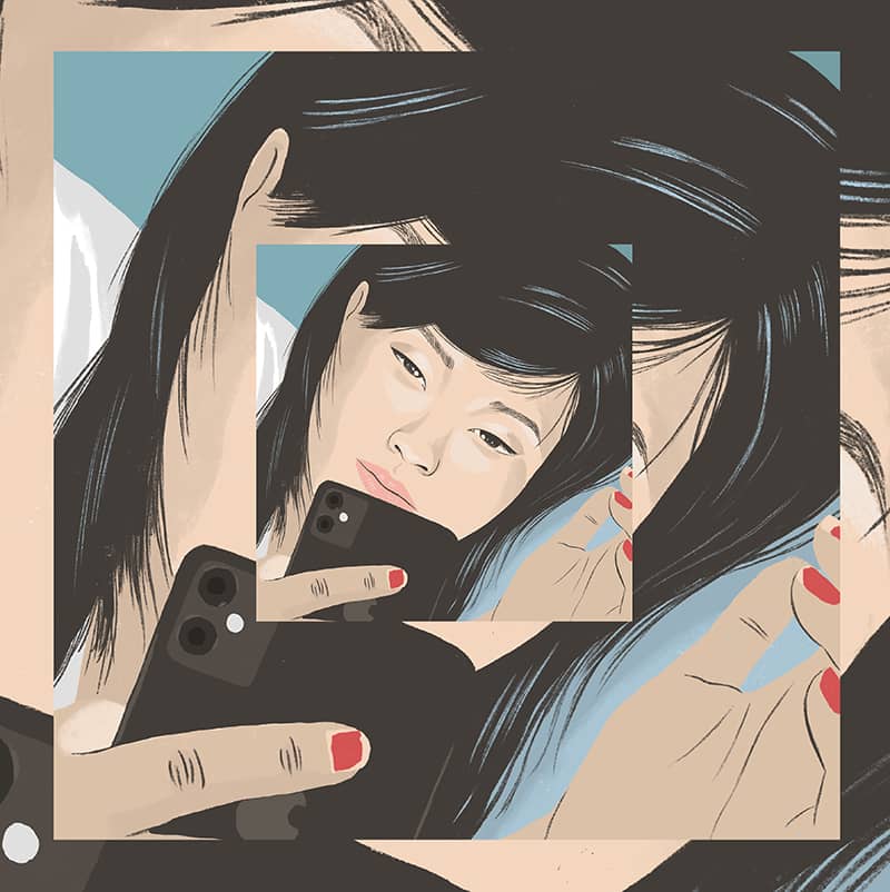 Illustration project by Chelsea Jia Feng 