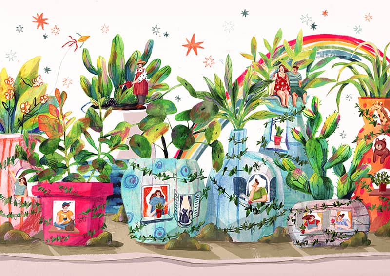 Illustration project by Chingya Weng 