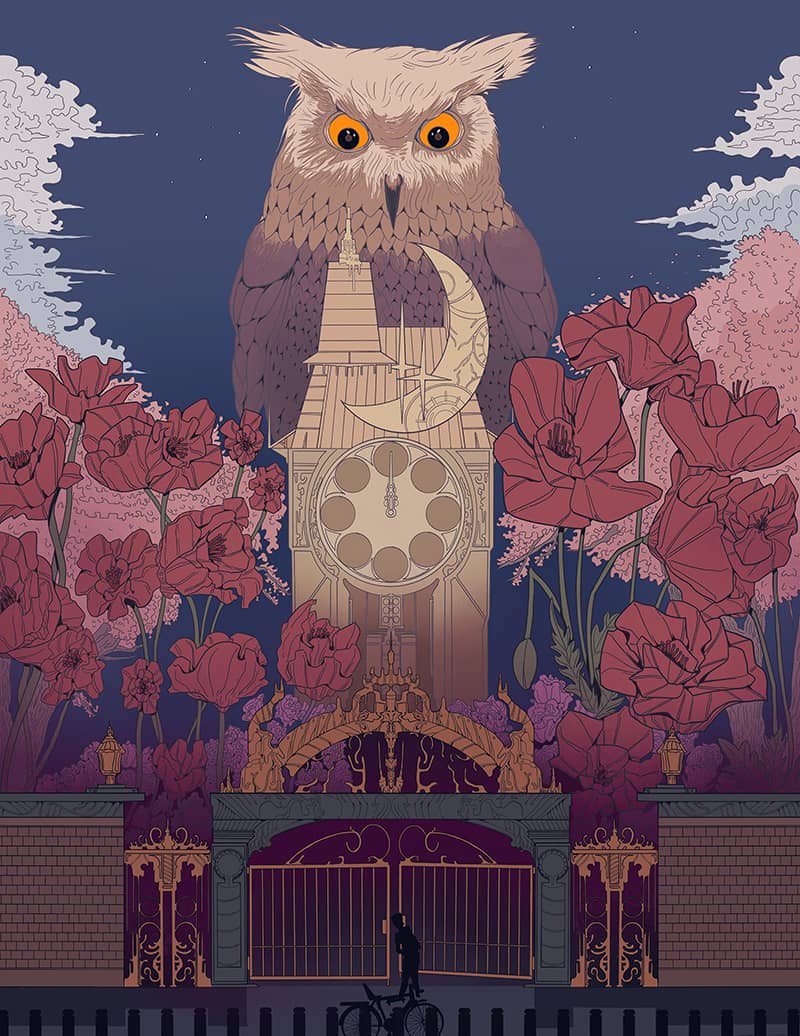 Illustration project by Yuanhao Tang 