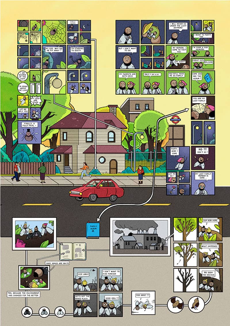 Illustration project by Yuzhe Gao