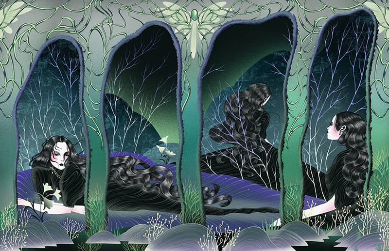 Illustration project by Tiffany Wei