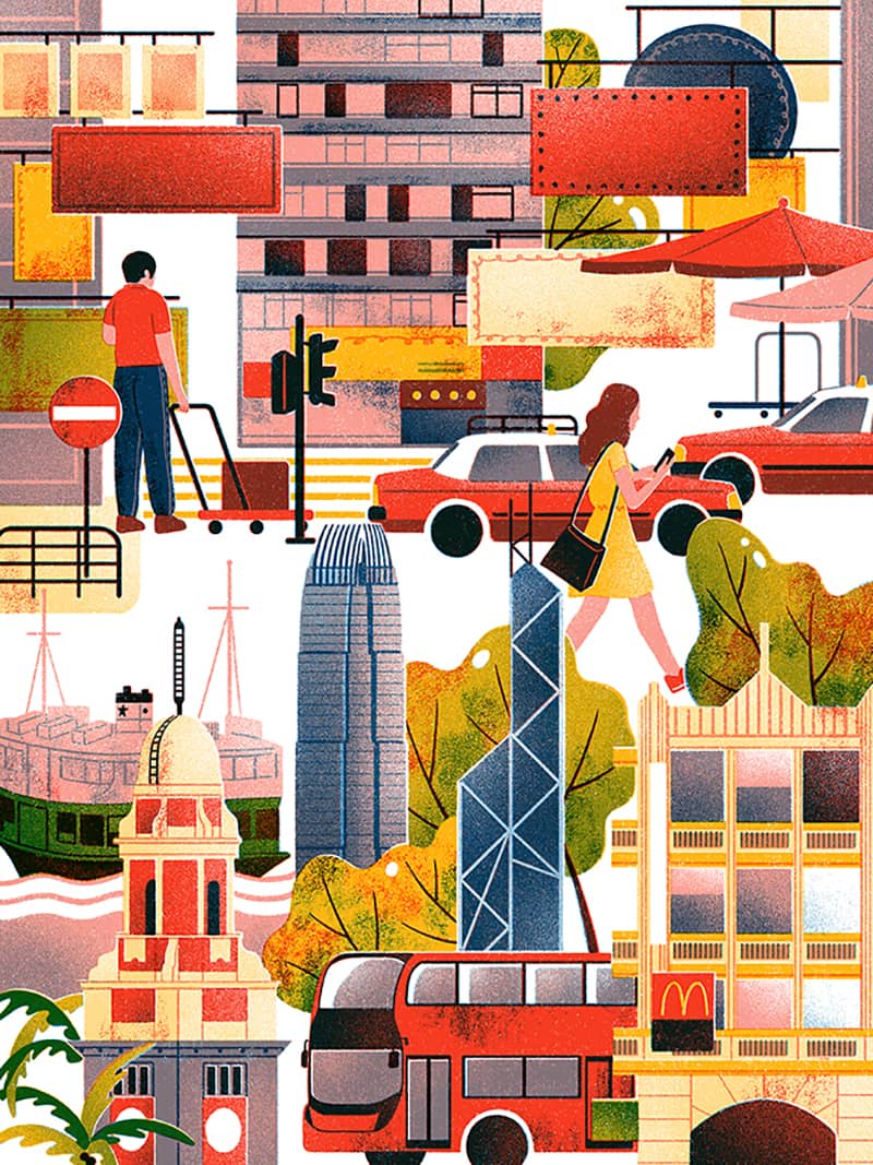 Illustration project by Jessie Lin