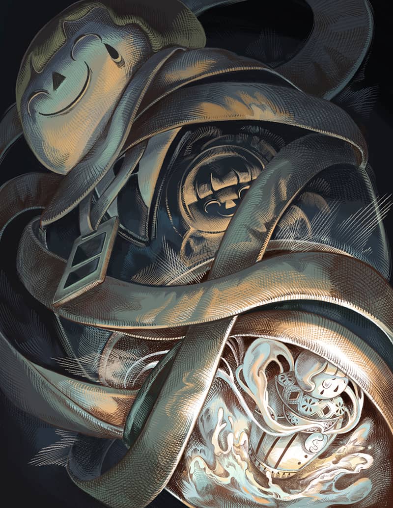 Illustration project by Alex Chen