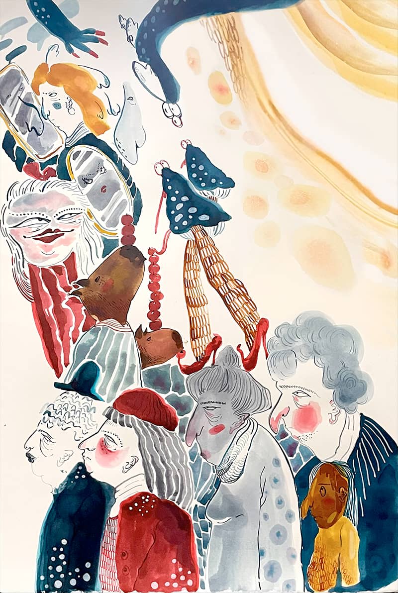 Illustration project by Claire Sun