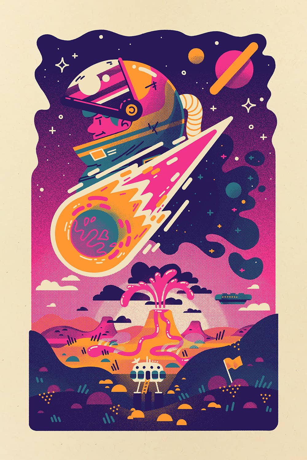 Illustration project by Nick Nazzaro