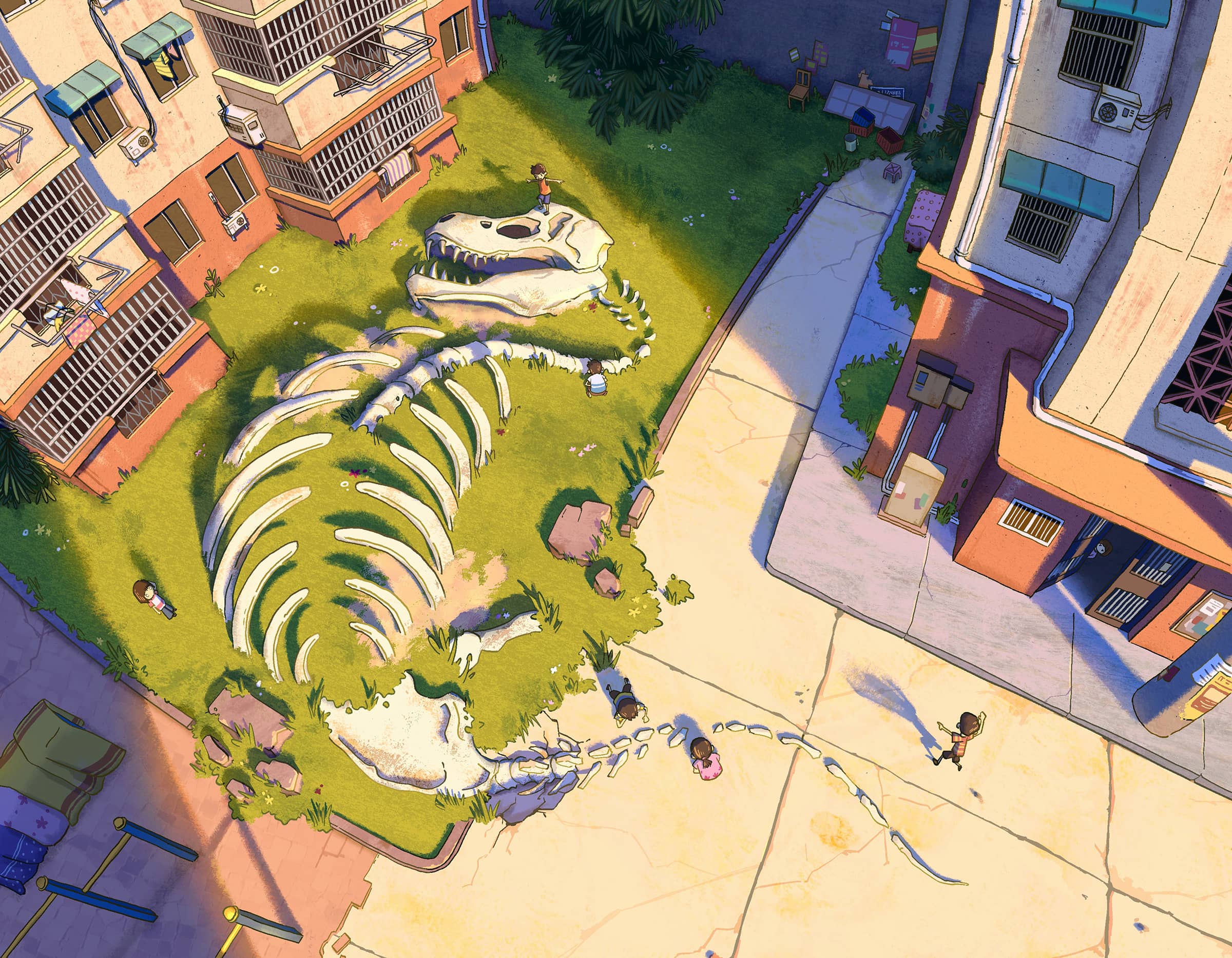 Illustration project by Jacob Gong