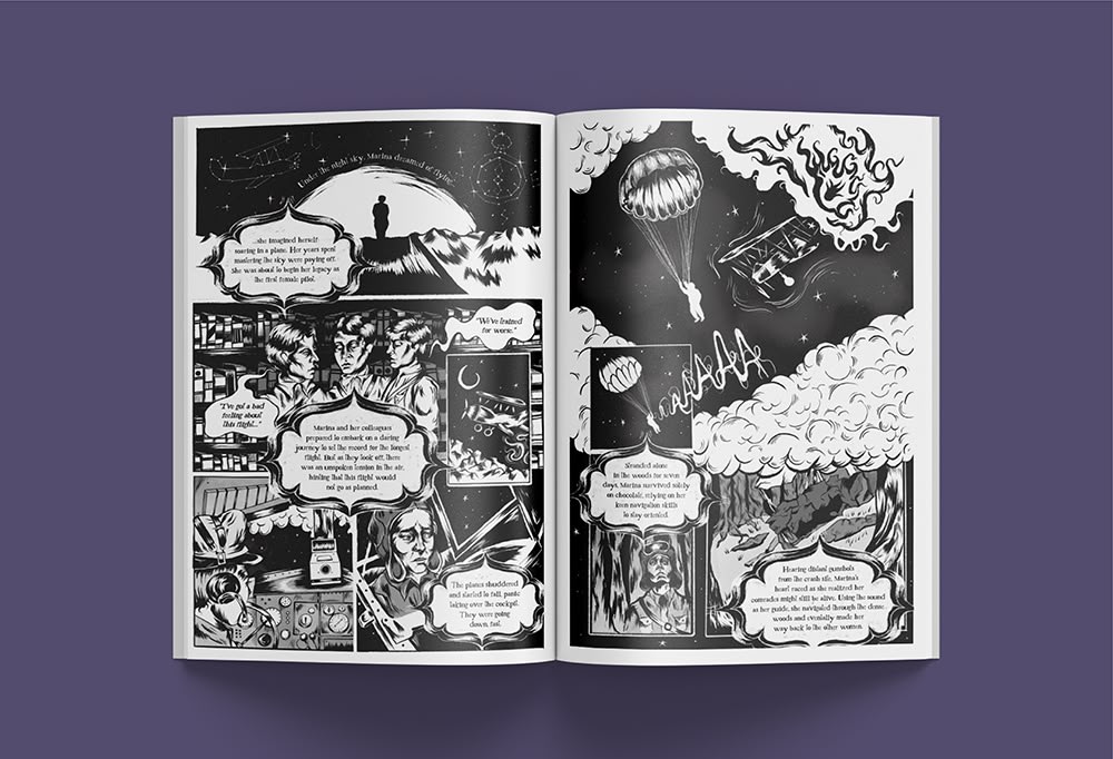 Illustration project by Emma Blomiley