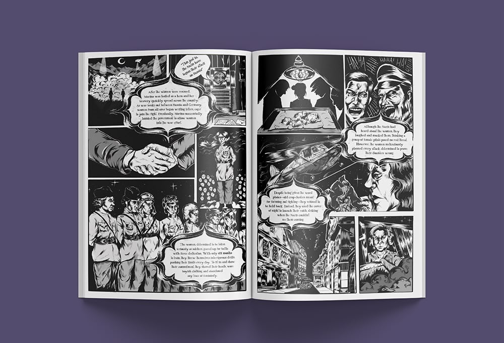 Illustration project by Emma Blomiley