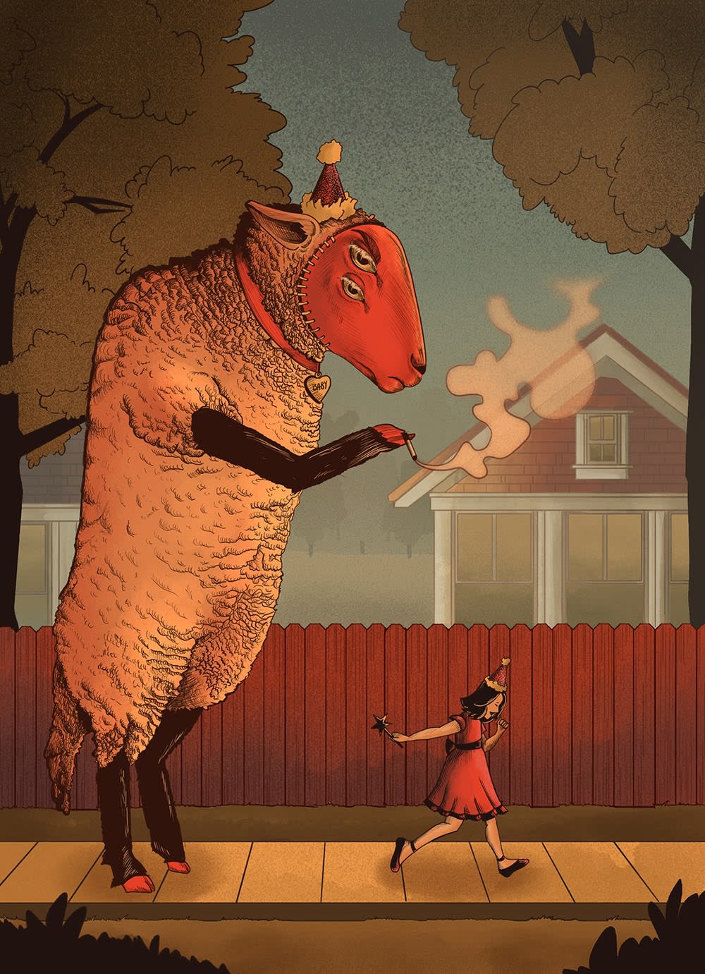 Illustration project by Amber Mate
