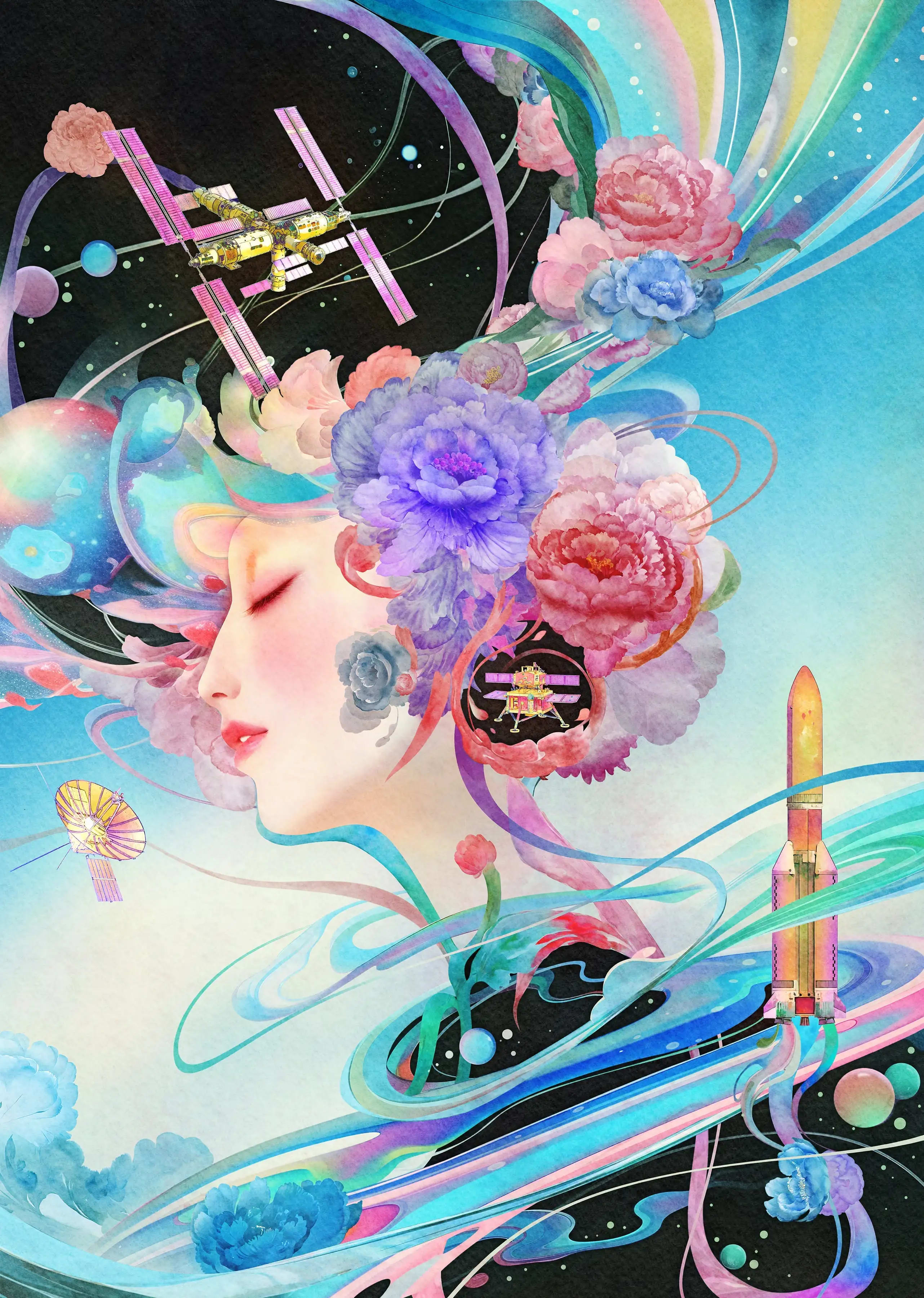 Illustration project by Liang Xiaoliang