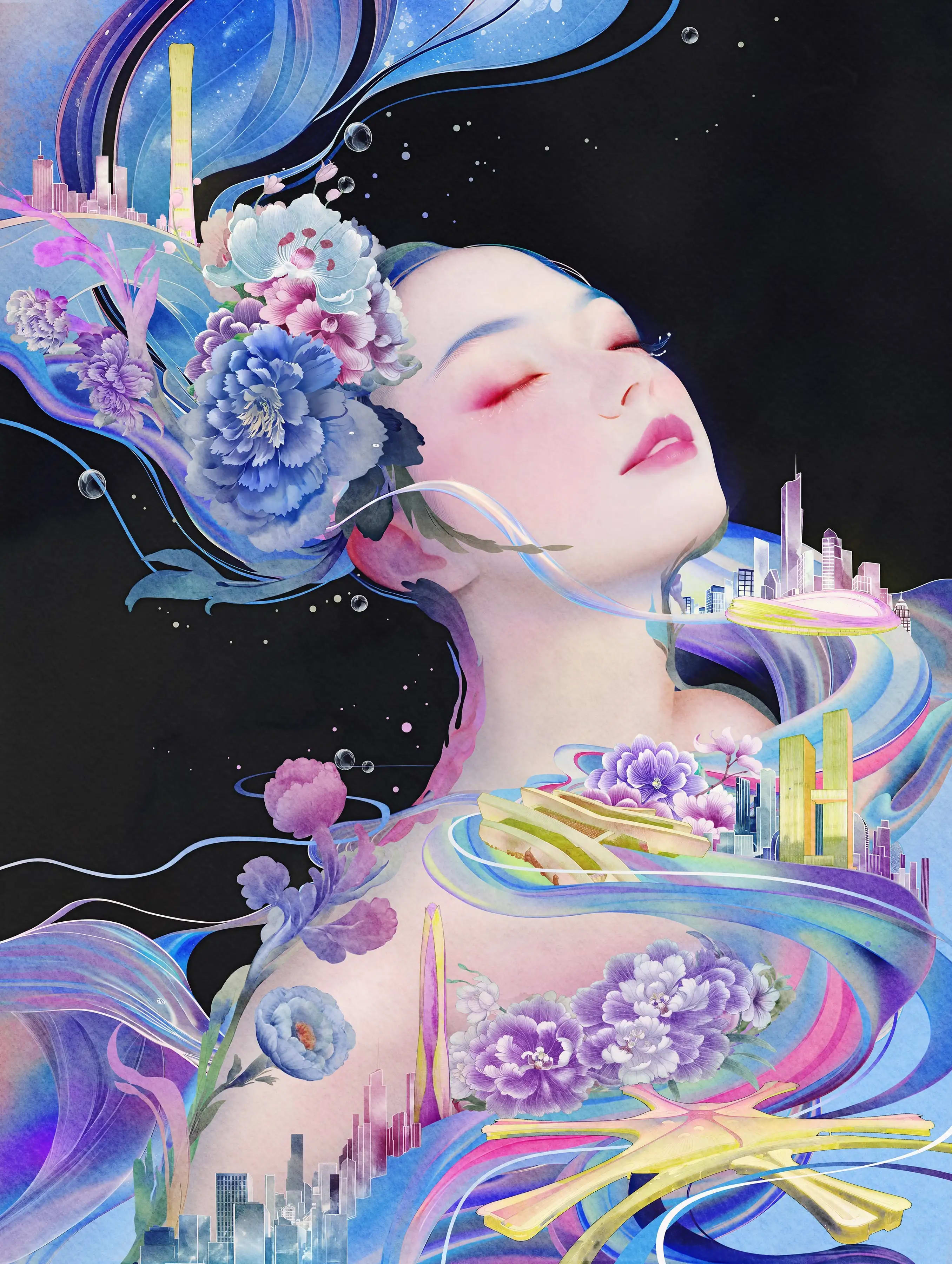 Illustration project by Liang Xiaoliang