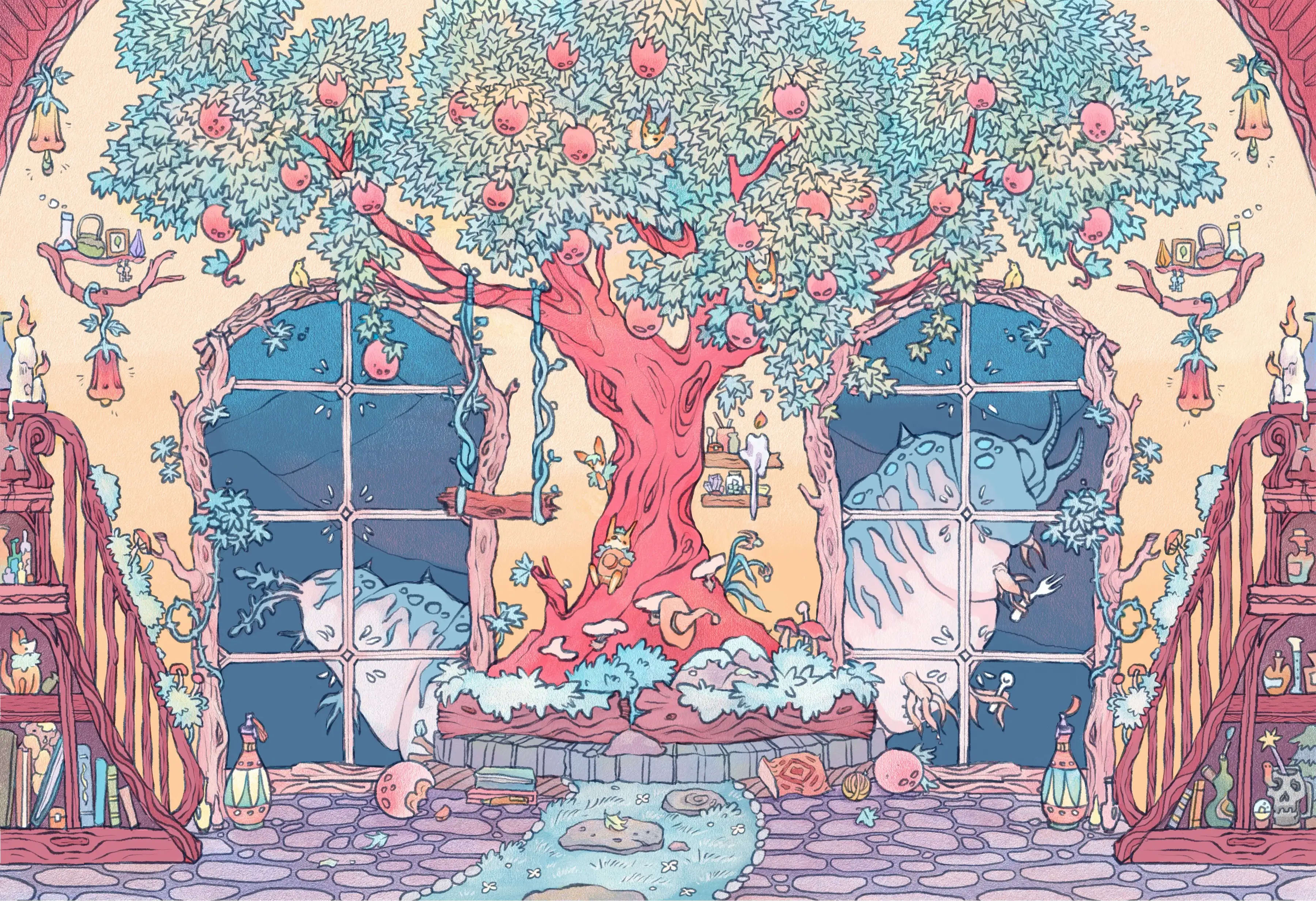 Illustration project by Feiyang Yin