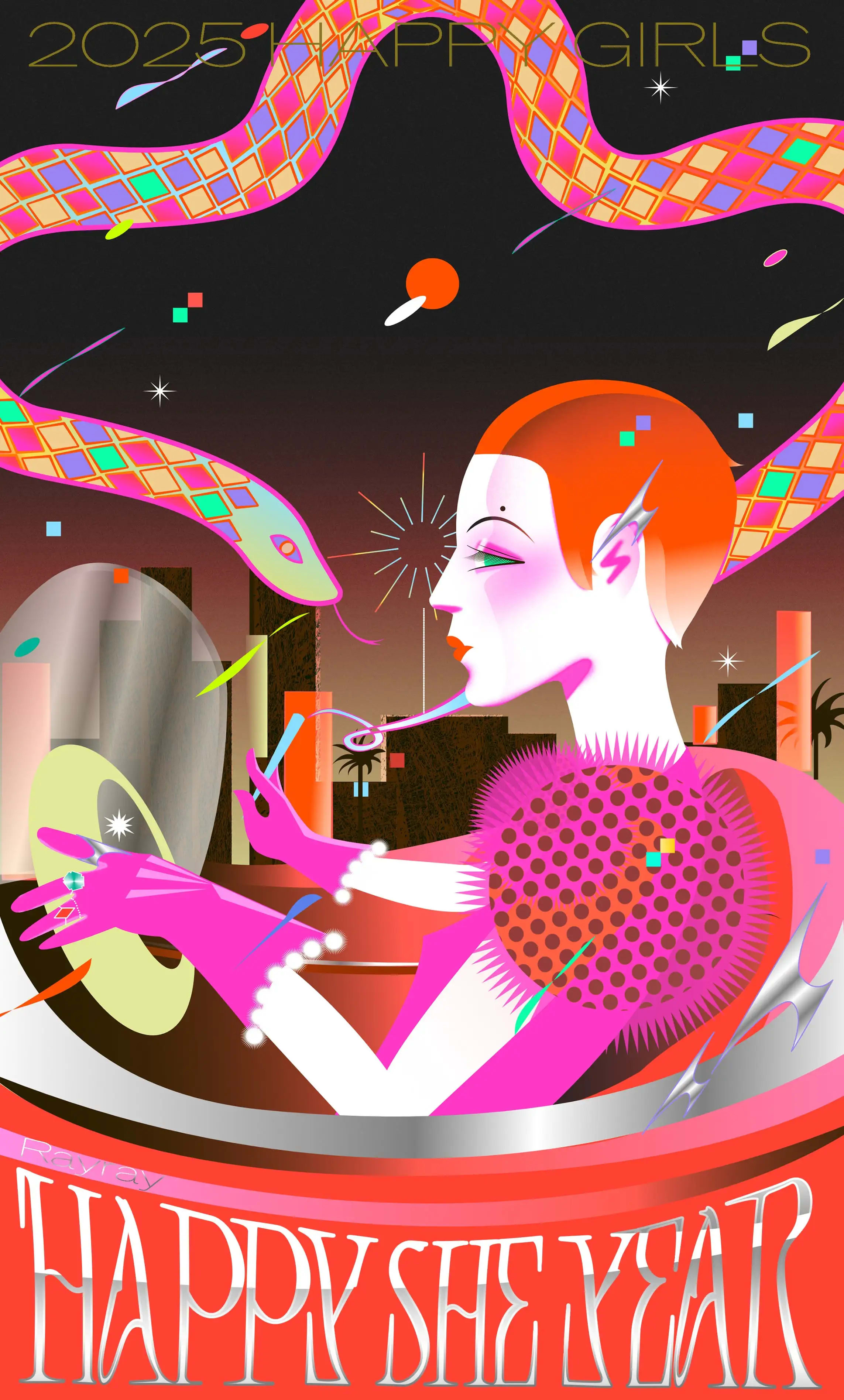 Illustration project by Rayray Su