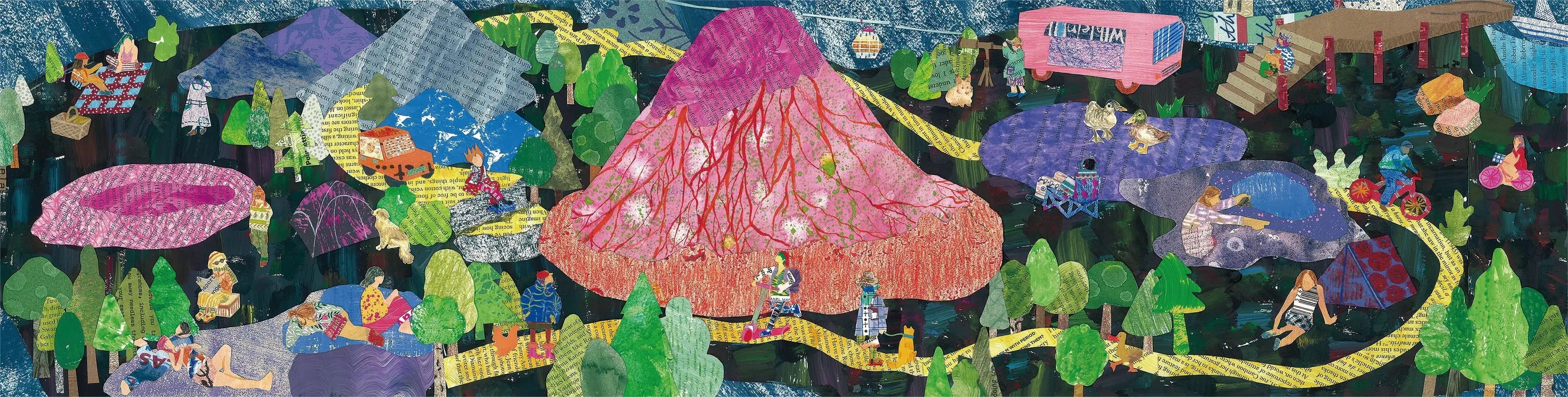 Illustration project by Ting Zhang