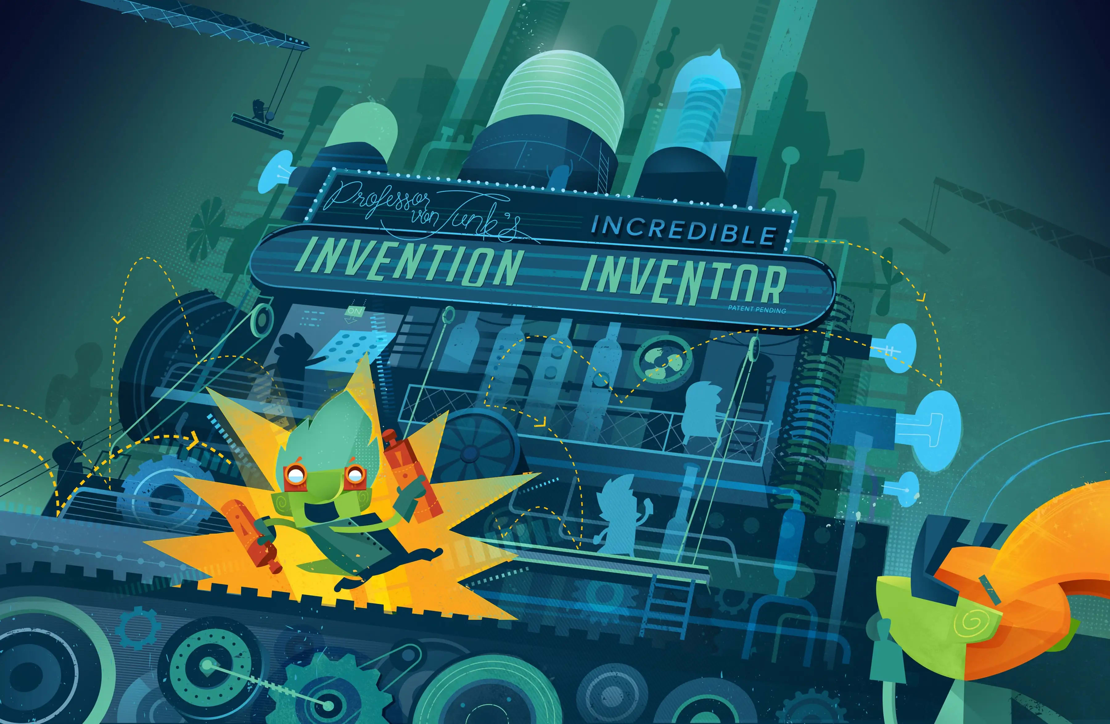 Illustration project by Kevin Kelly