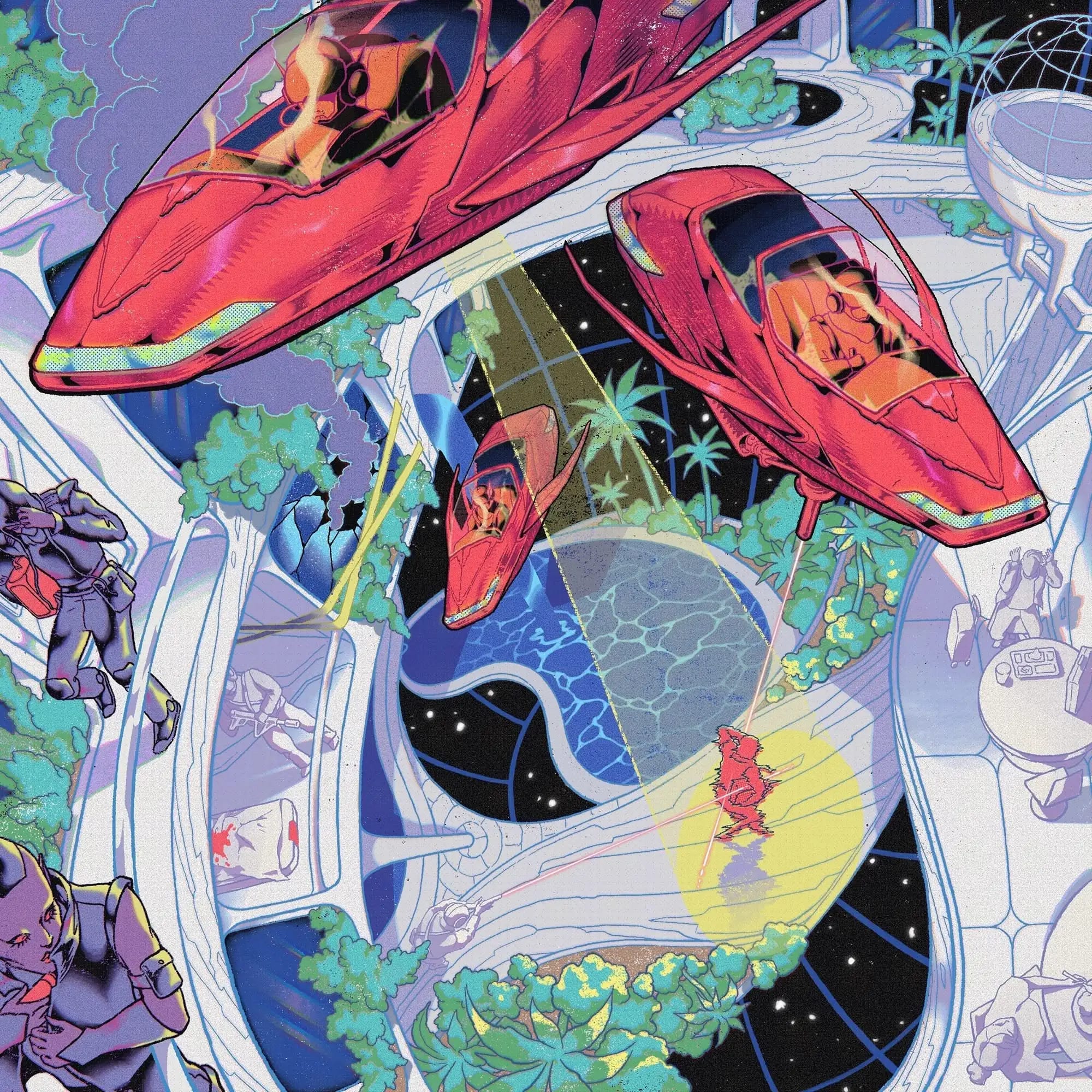 Illustration project by Erin Jia