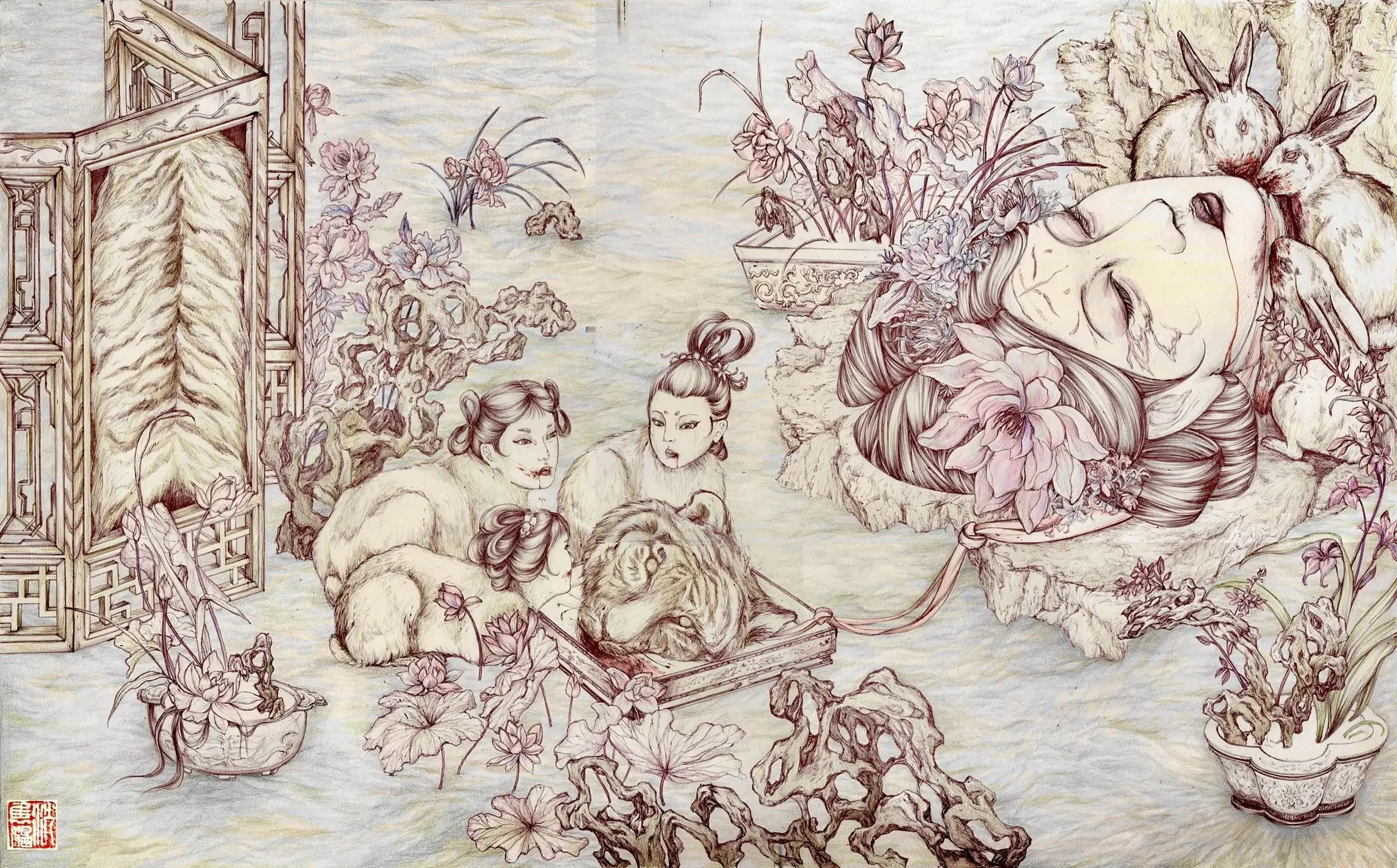 Illustration project by Junhan Shen