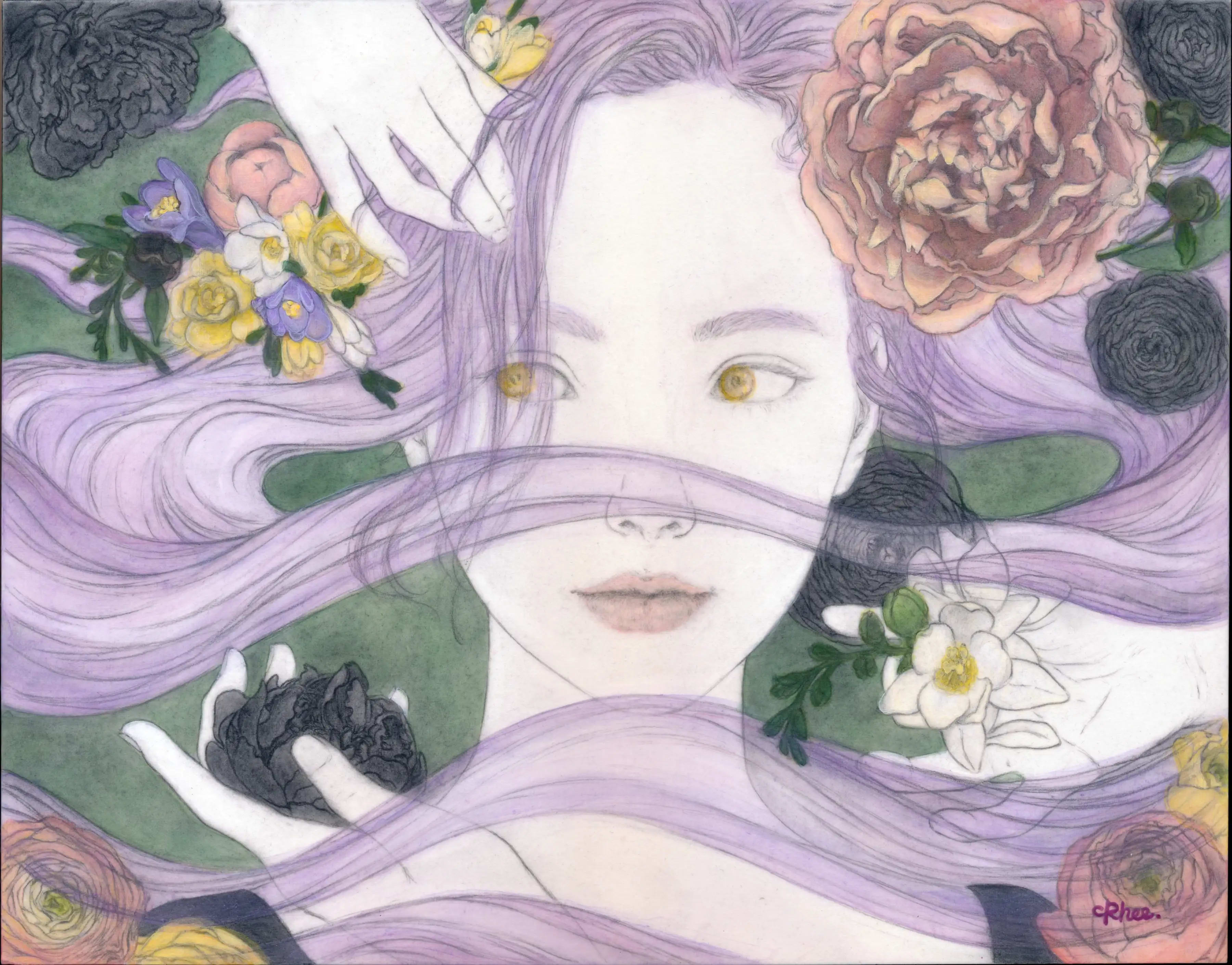 Illustration project by Christine Rhee