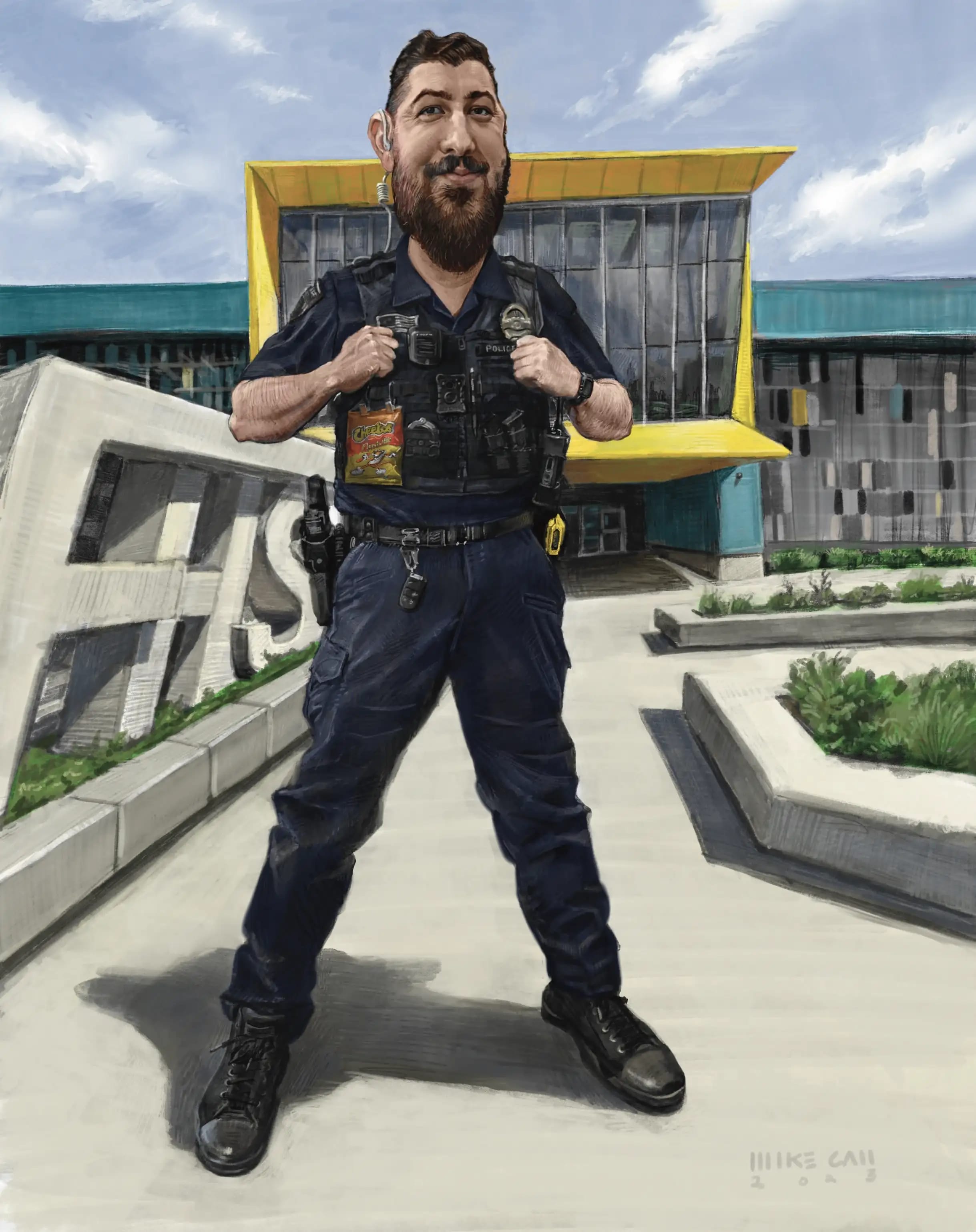 Illustration project by Mike Call