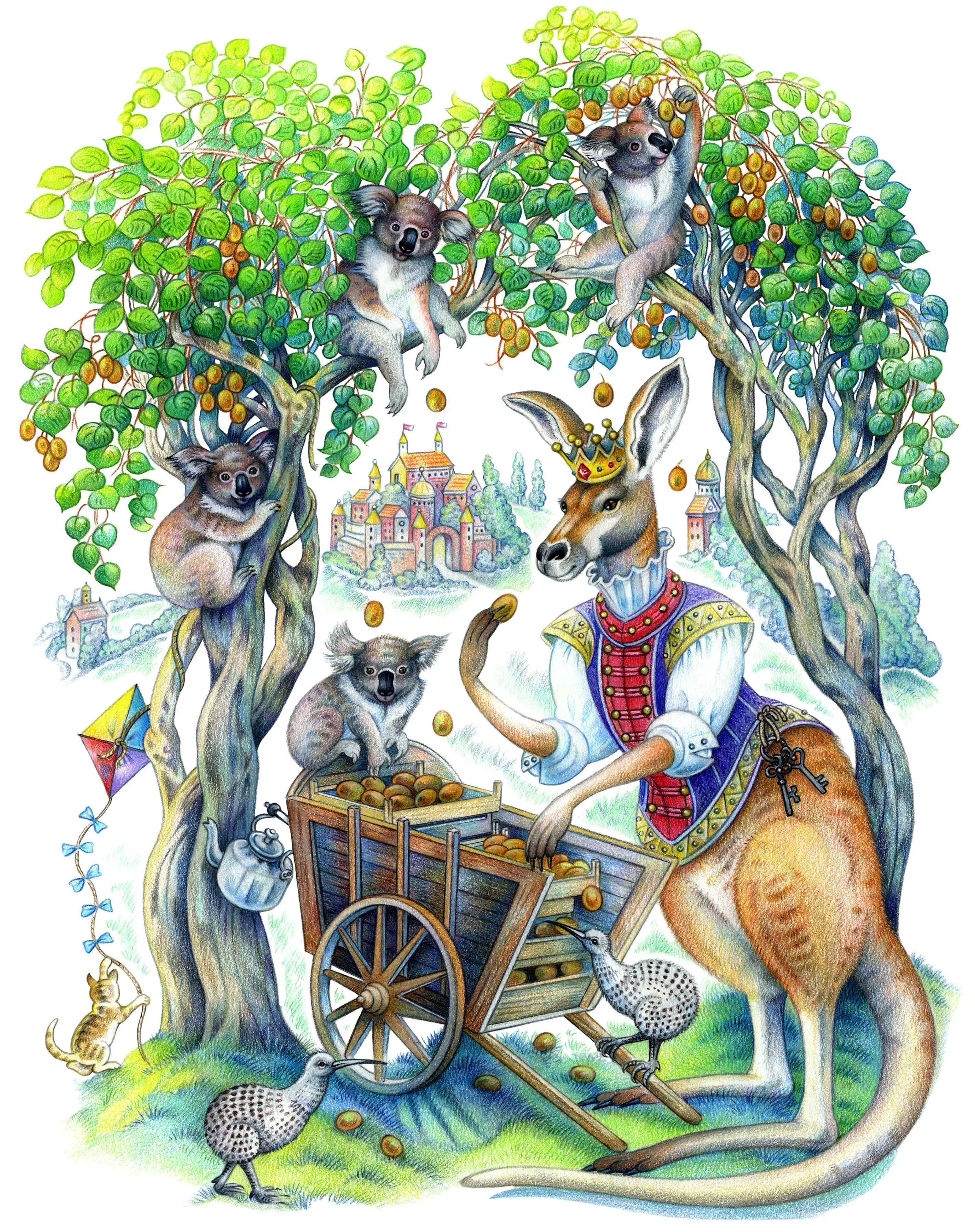 Illustration project by Sylvie Daigneault