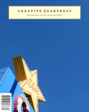 Creative Quarterly Cover 71. Image by Guy Villa Jr.