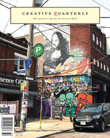 Creative Quarterly Cover 72. Image by Sandra Dammizio